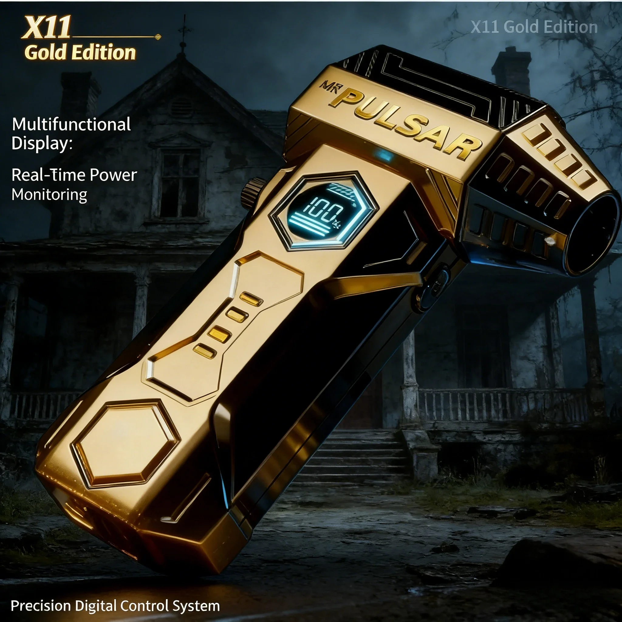 

X11 990000 об/мин CycloneClean — дисплей мощности | Инструмент для удаления пыли со сжатым воздухом автомобиля