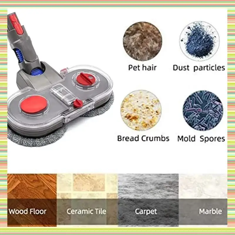 

ATQ2 насадка для чистки швабры, щетка для пола, детали пылесоса, тряпка для чистки, насадка для швабры с резервуаром для воды, чистка