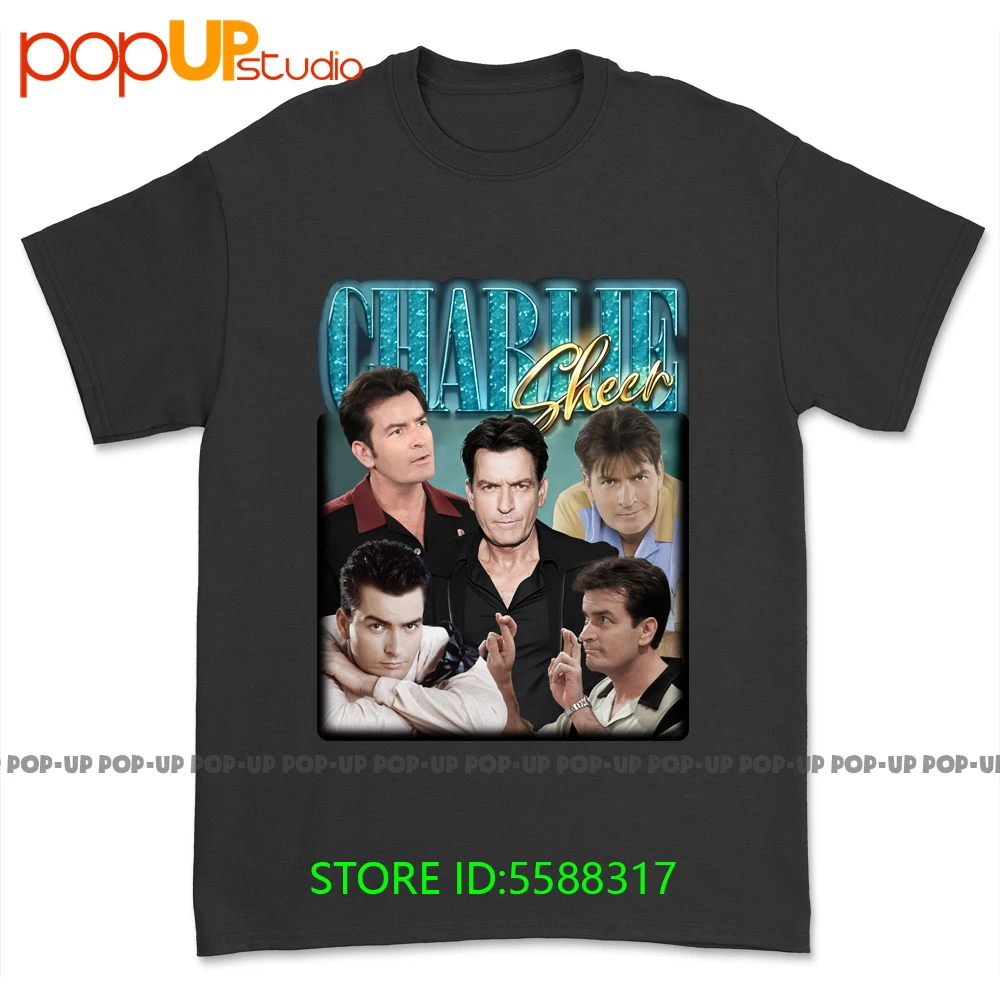 

Charlie Sheen Vintage Bootleg T Shirt