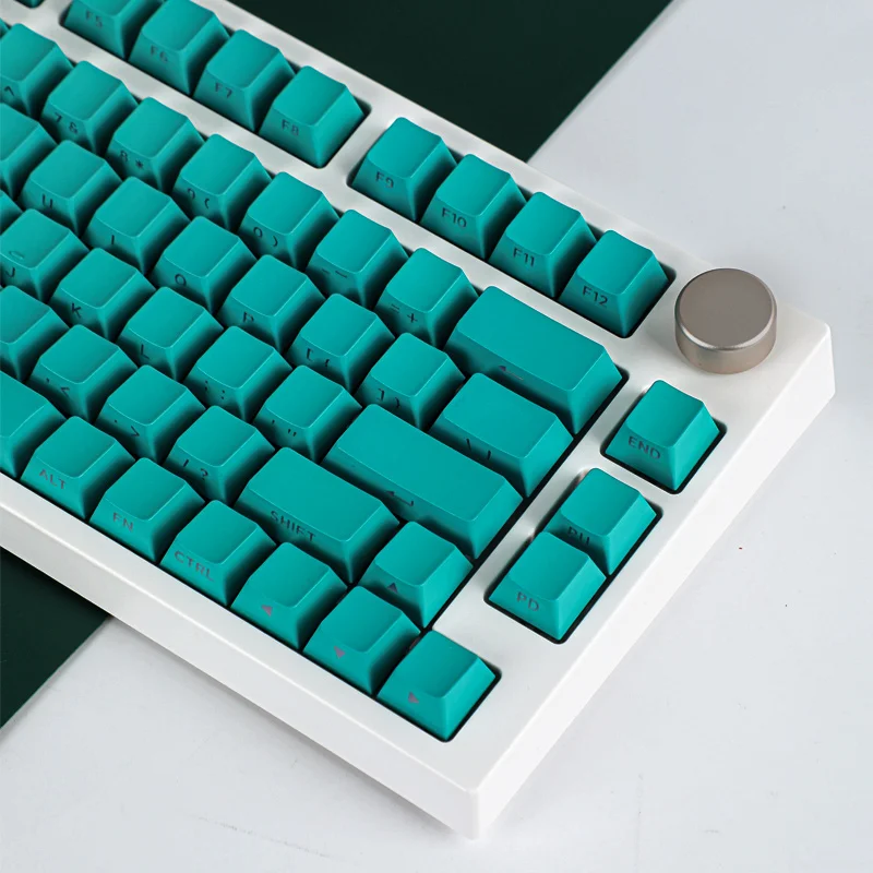 133 Keys Keycaps for Mechanical Keyboard Marrs Green Side Print PBT Double Shot OEM Height AULA F75 GK61 Anne Pro 2 Game PC