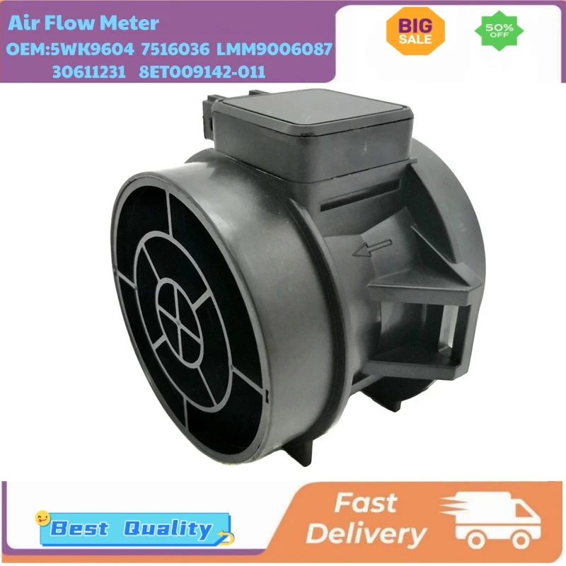 

Mass Air Flow Meters 5WK9604 5WK9604Z 7516036 LMM9006087 30611231 8ET009142-011 for Volvo S40 V40 1.9 2.0 T 1997-2004'