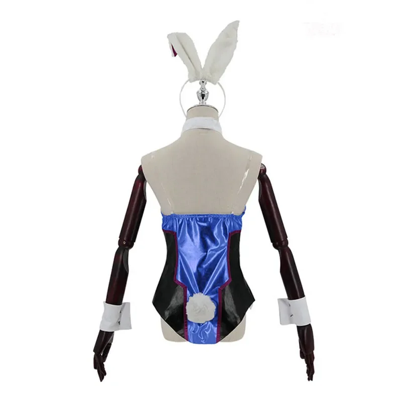 بدلة قفز مثيرة للفتيات على شكل أرنب من Game OW DVA أزياء تنكرية للهالوين بدلة رومبير للسيدات 2025