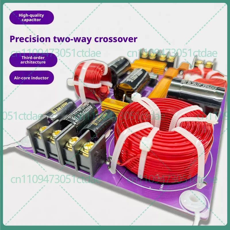 For HuiYin 2-Way Hi-Fi Speaker Crossover Network Audiophile Grade Impedance Matched