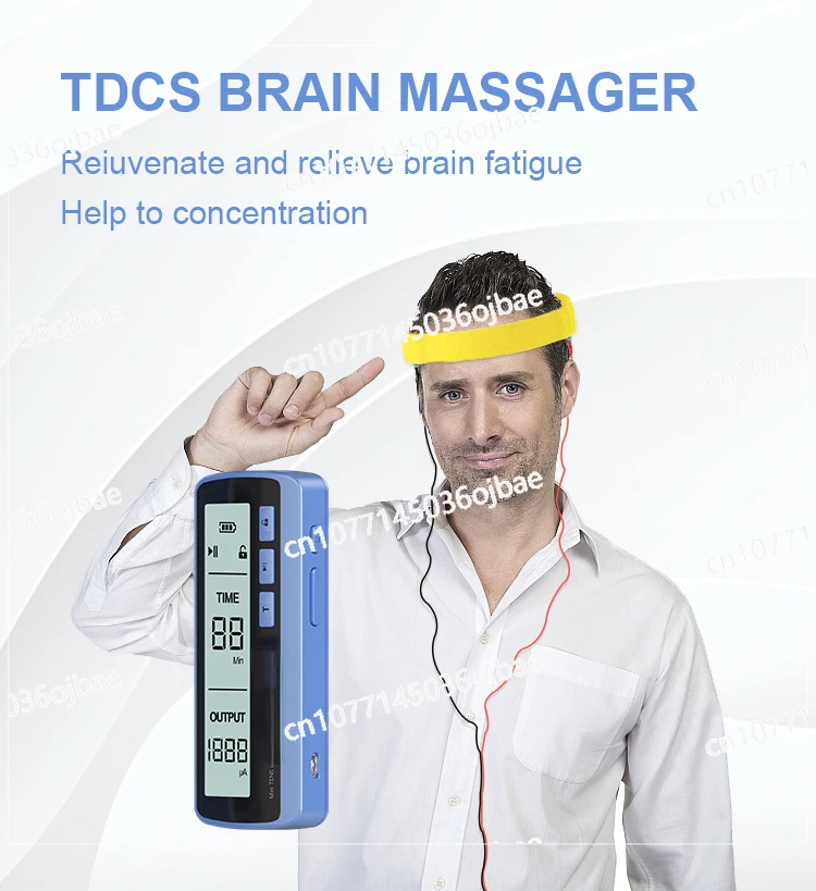 

Портативное электрическое устройство TDCS для транскраниальной магнитной стимуляции, успокаивающее устройство для головы