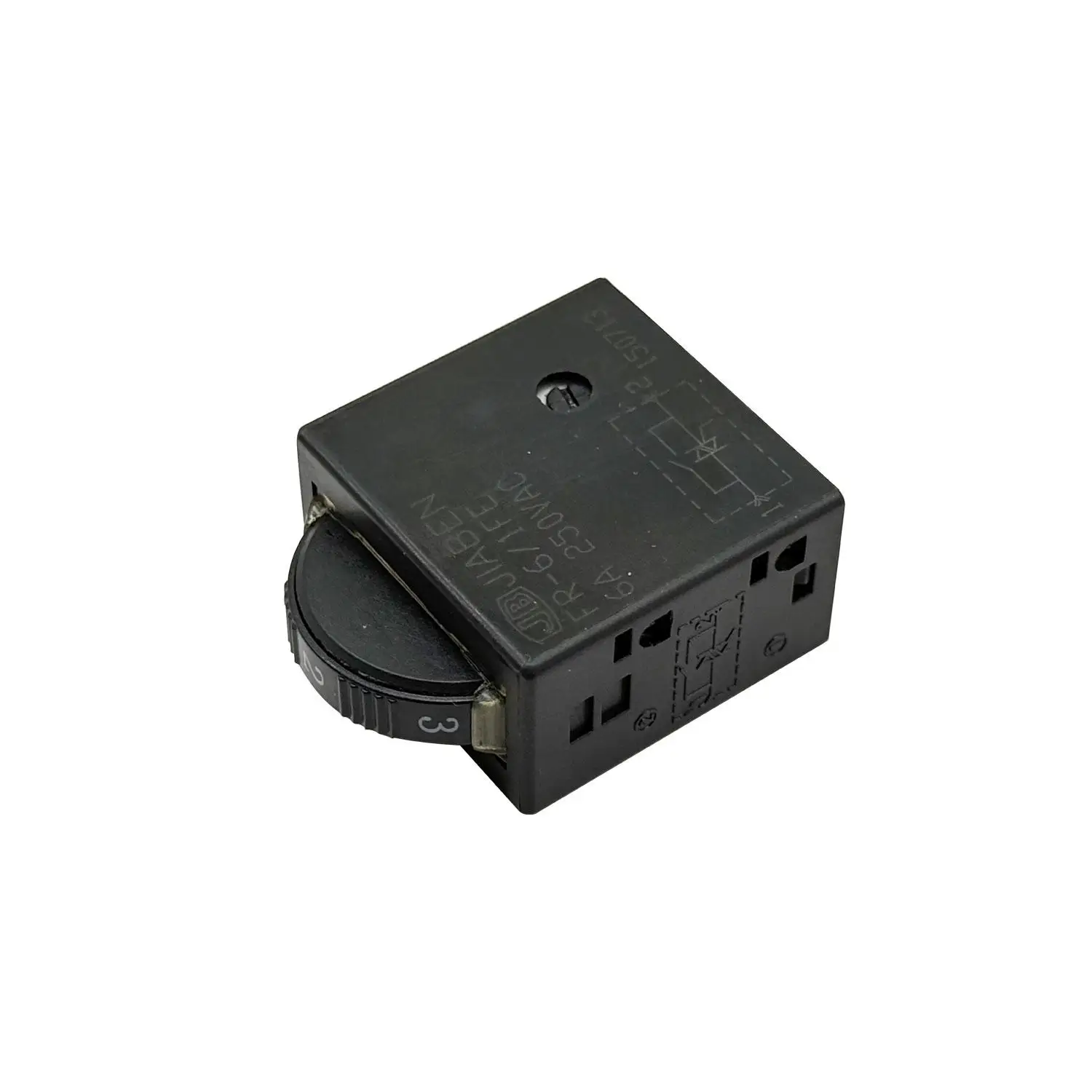 Controllo a 6 velocità per controller lucidatrice smerigliatrice 30 * 30 * 17mm Interruttore a 6 velocità compatibile con funzionamento intuitivo 220v-250v