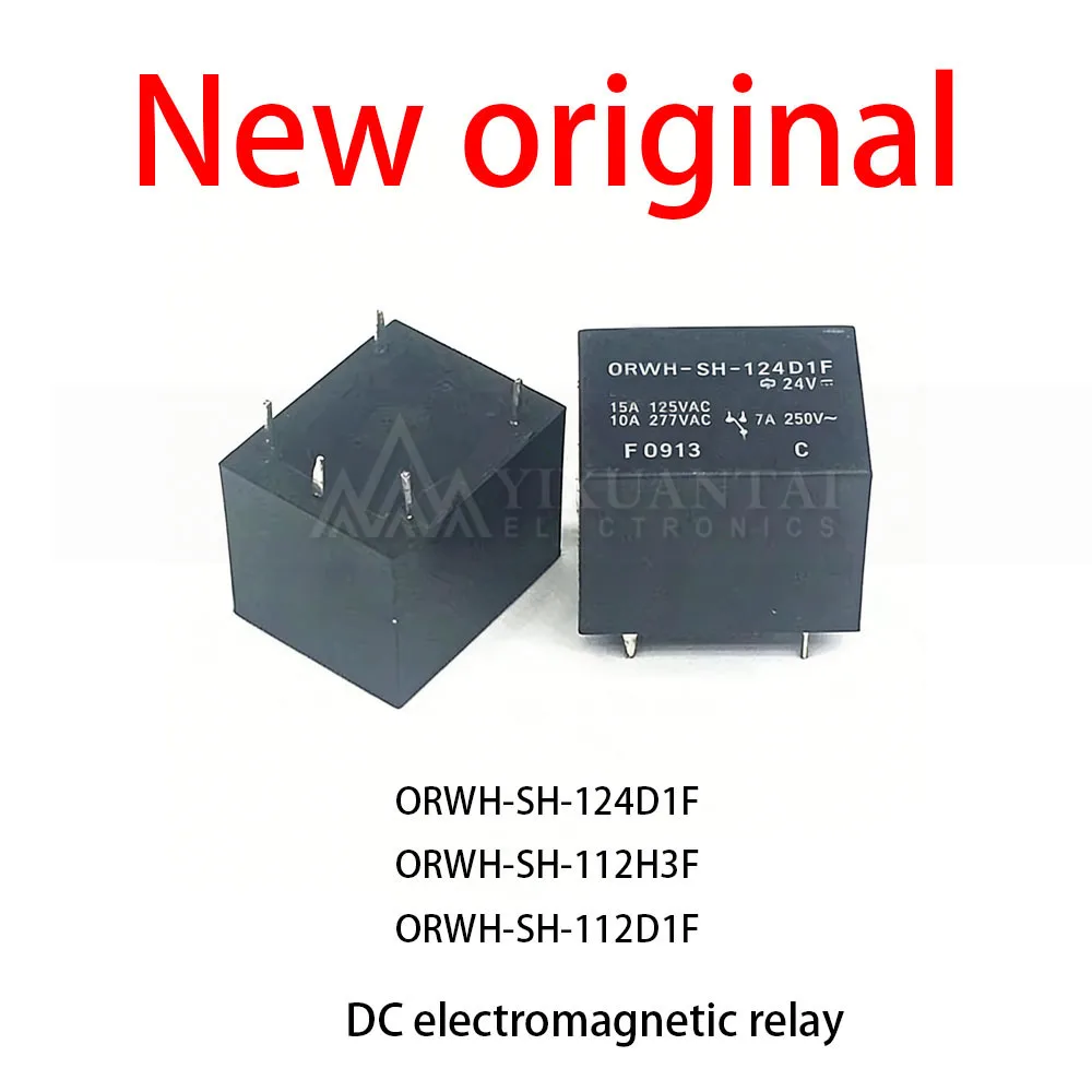 10Pcs/Lot New original  ORWH-SH-124D1F ORWH-SH-112H3F ORWH-SH-112D1F DC electromagnetic relay