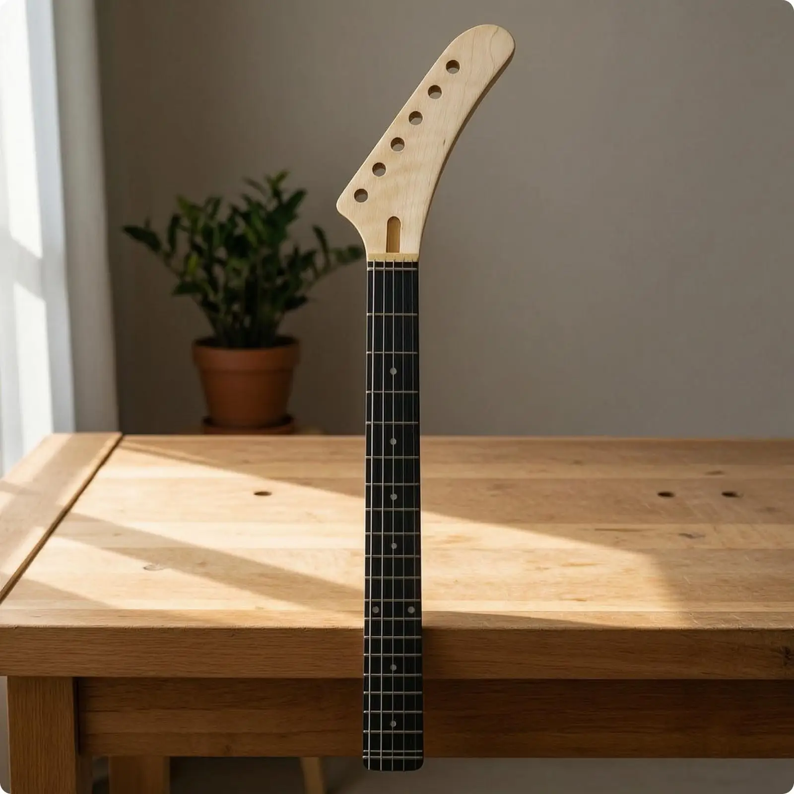 mastil-de-guitarra-electrica-de-6-cuerdas-de-arce-con-cabeza-tipo-banana-y-marcadores-incrustados-para-accesorios-y-mejoras-de-guitarra
