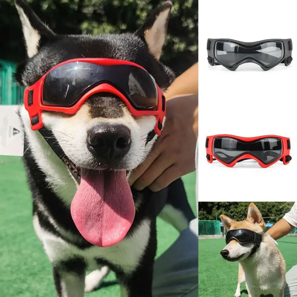 Pet Sunglasses Fashionable Anti-Ultraviolet Ultra Lightweight Eye Protection Dog Eyewear For Outdoor Dog Accessories Protector