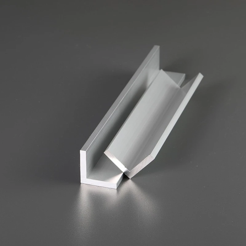 6063 Right Angle aluminum 20-100mm thick 3/4/5/6/8/10mm L-shaped aluminum alloy Aluminum edging triangle profile length 500mm
