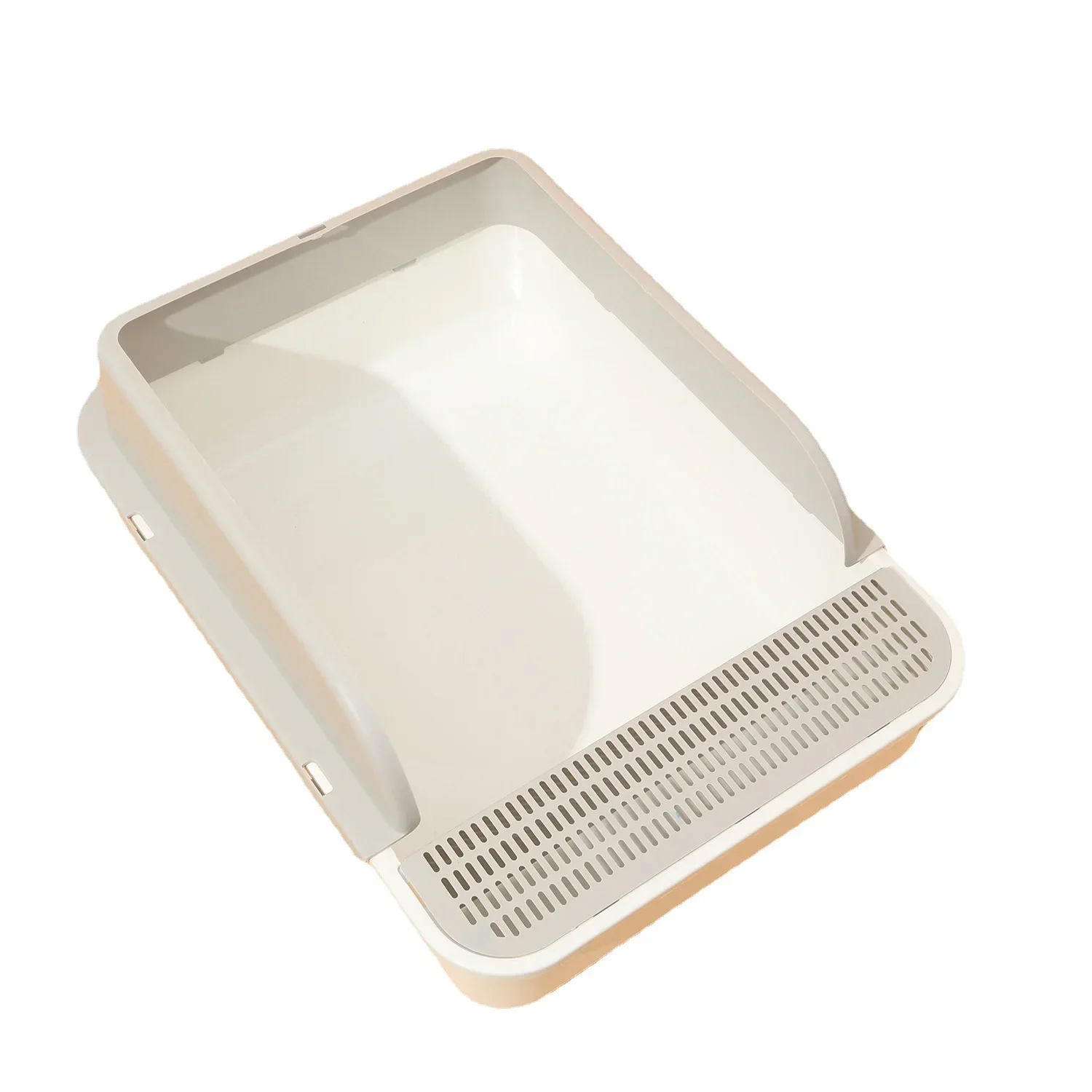 

A Cat Litter Box Oversized Cat Toilet Anti-Splash Semi-Enclosed Small Kitten Supplies Put Cat Cage