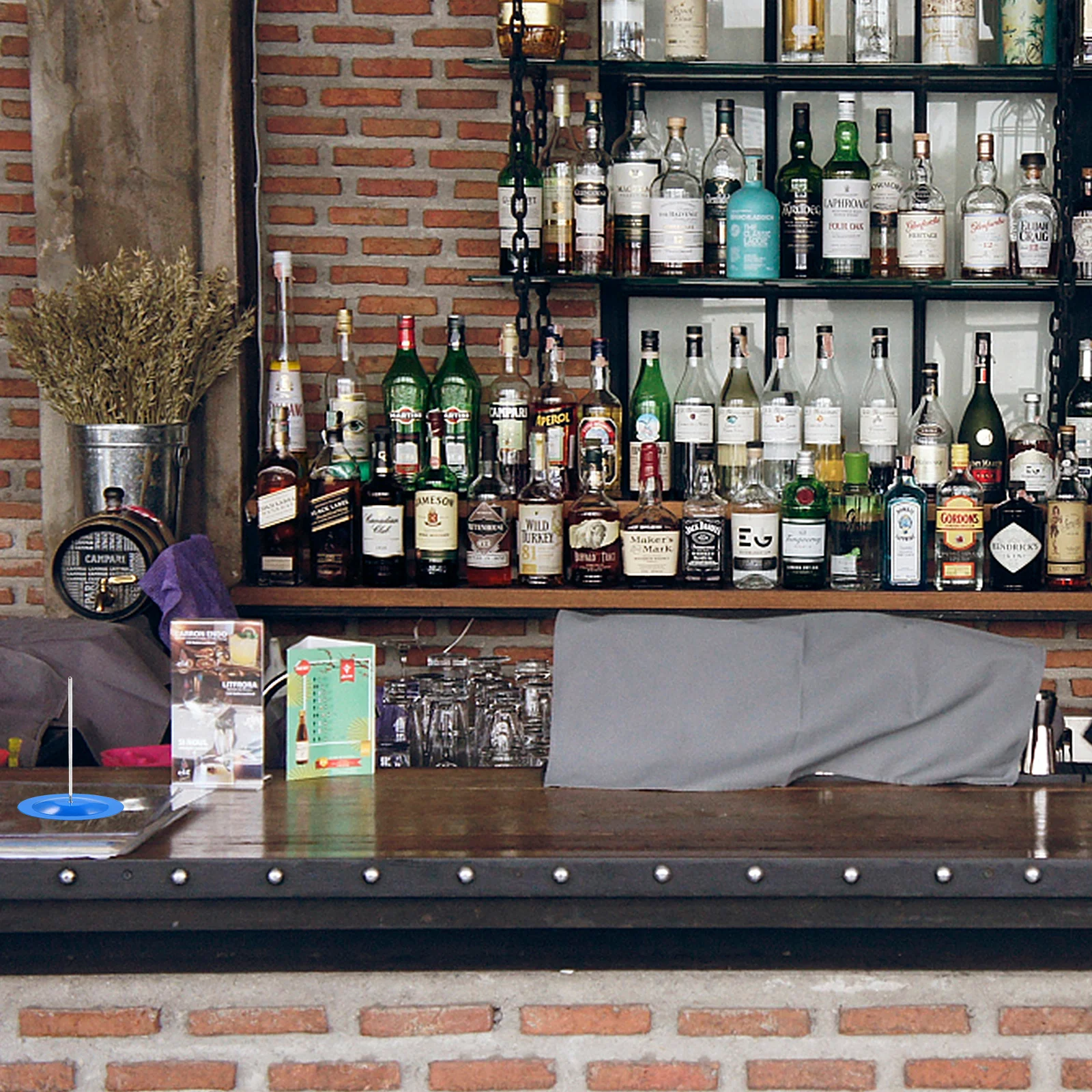 4 قطعة حامل فاتورة الفولاذ المقاوم للصدأ حامل الورق المكتبي لمطعم مكتب تحقق المغزل سبايك استلام المنظم حامل القائمة