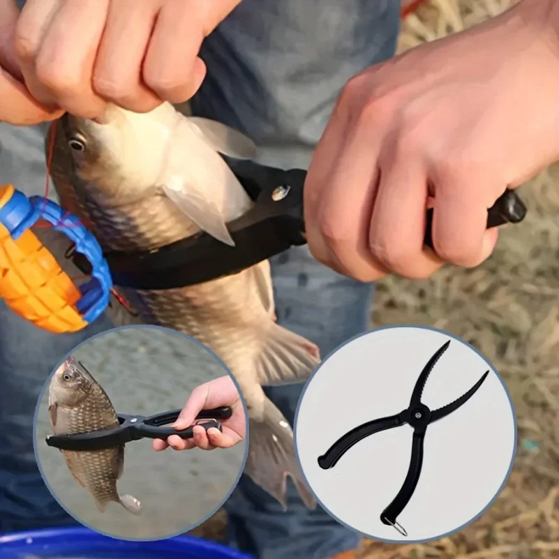 

Durable anti slip handle fish control pliers, fishing pliers control pliers, firm grip - essential tools for anglers and fishing