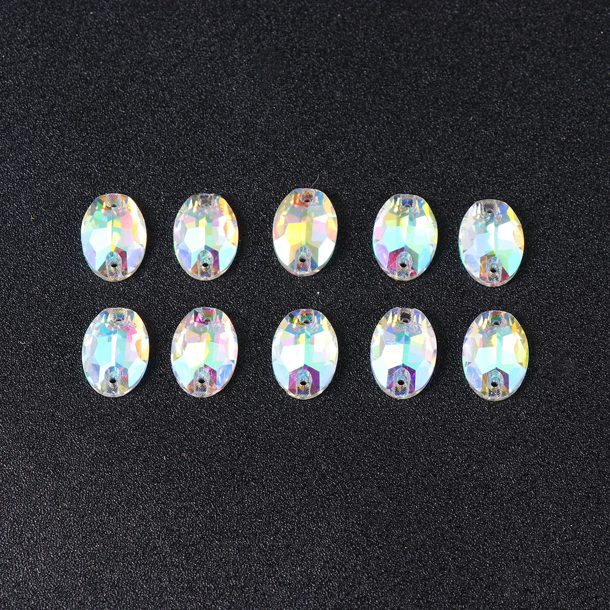 

100pcs Crystal Claw Rhinestones Glass Sewing Claw Rhinestones Colorful High Purity Scratch Resistant Lightweight Diy Garment