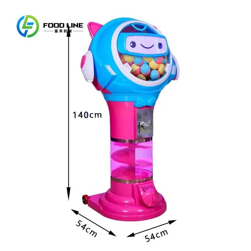 Customized coin operated gacha vending machine durable capsule toy dispenser for children arcade bulk wholesale