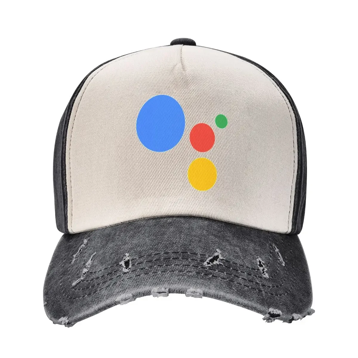 Google Assistant app logo Baseball Cap fashionable Beach Outing Ladies Men's