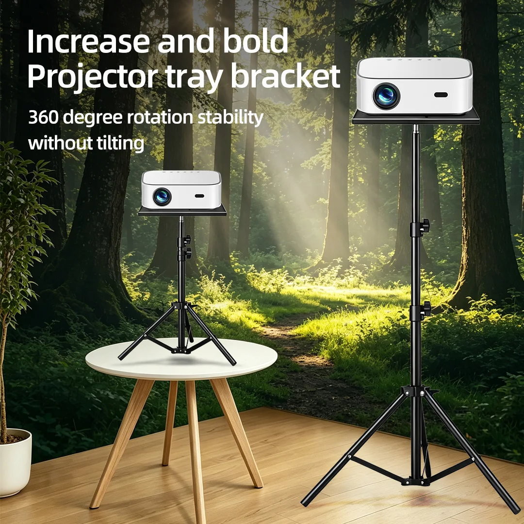 Projector Tray Stand Floor To Wall Desktop Shelf Multifunction Mobile Phone Laptop Tablet Projector Telescopic Bracket Stand