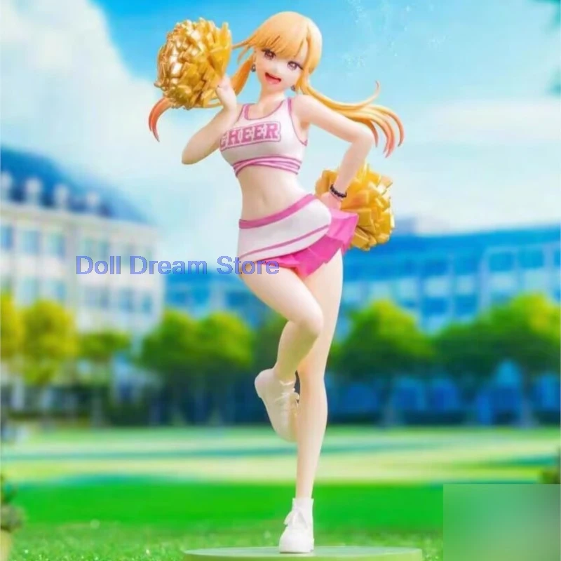 

2026 in stock 100% genuine Japanese original anime Kitagawa Marin cheer PVC action figure collectible model toys