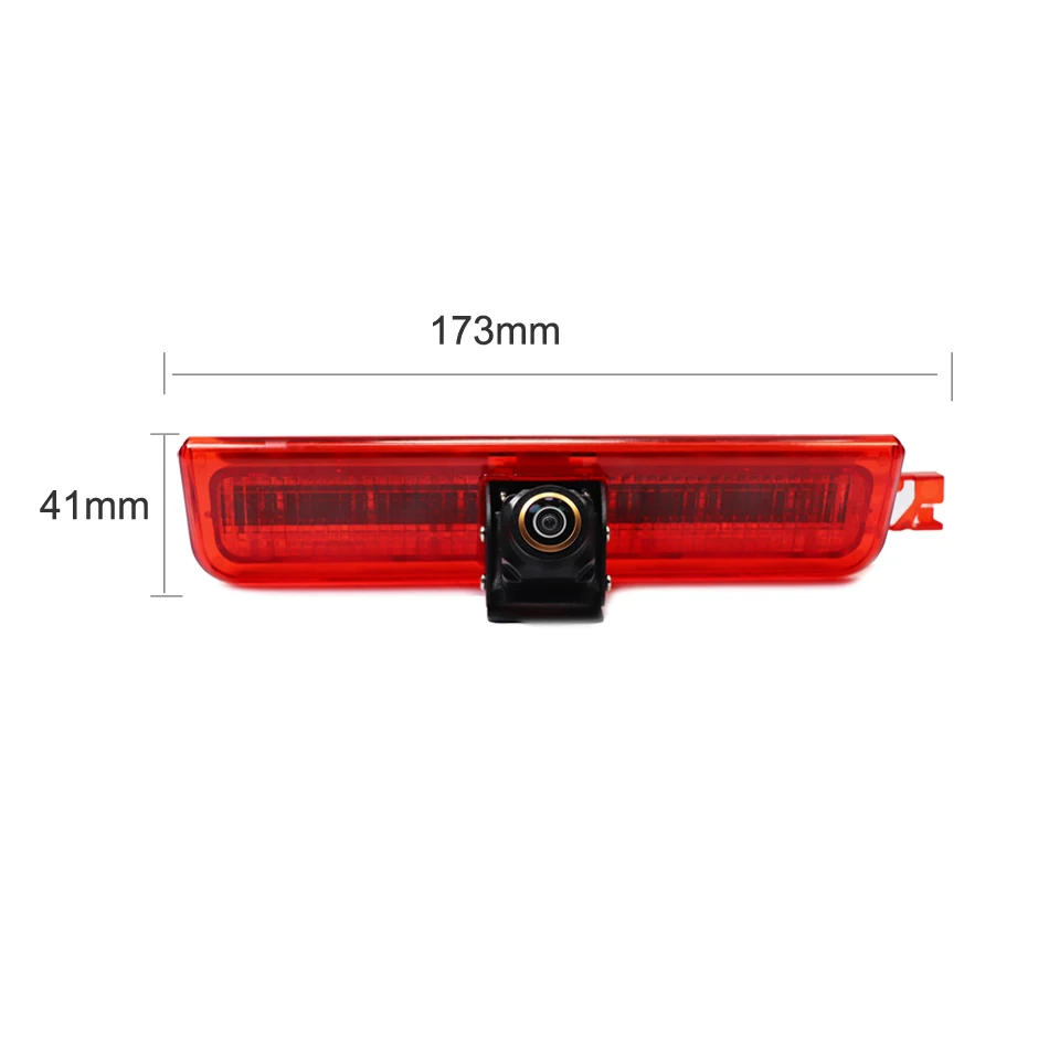 AHD – lentille LED 1080P 170 ° Fisheye, feu de stop pour voiture, caméra de recul pour Volkswagen VW Caddy Panel Life 2003 – 2019