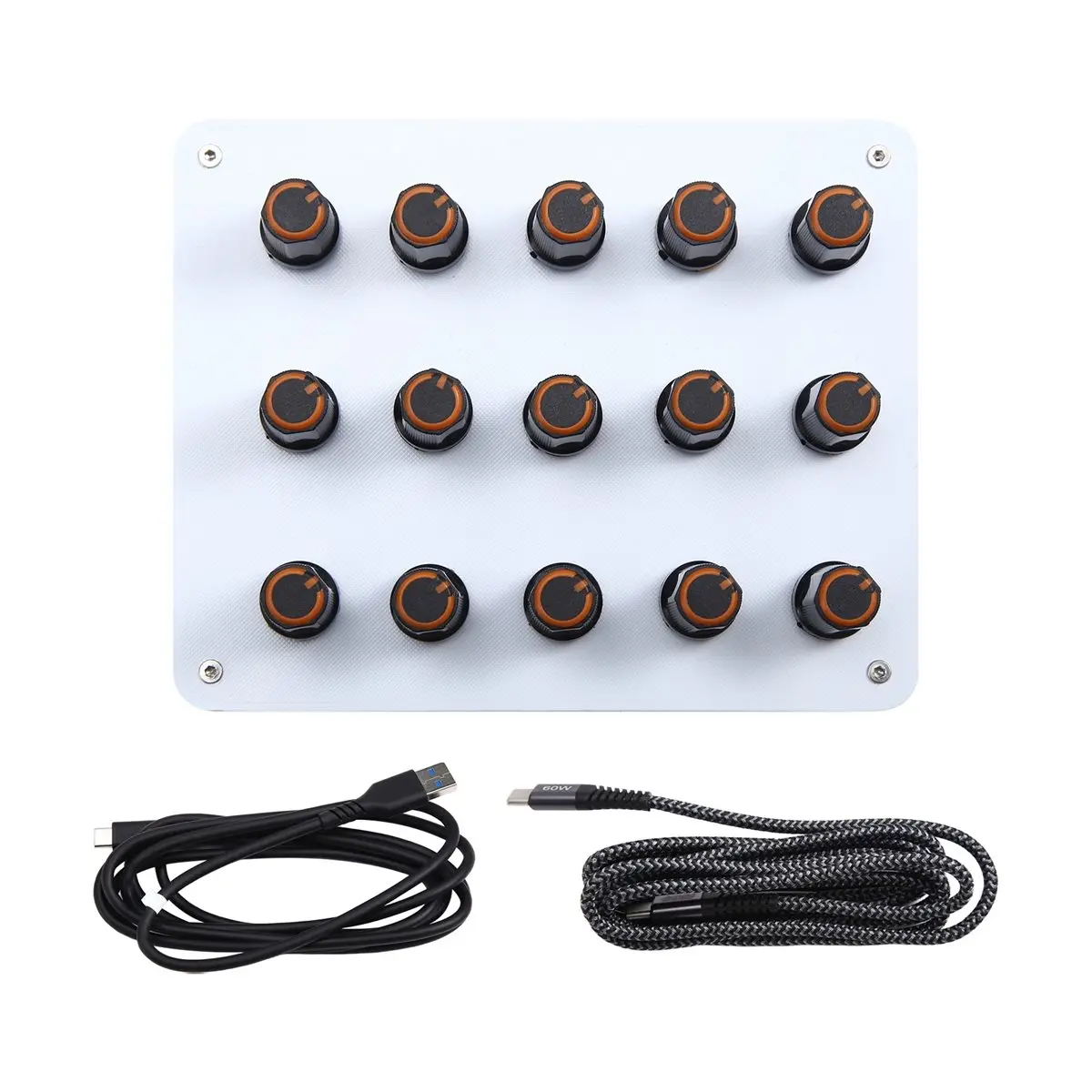 A50U 15 Knob Knobs, Custom CC Information Volume, USB-C Interface, Music Host Software, MIDI Controller