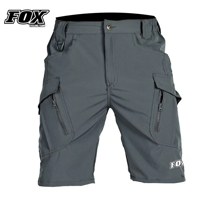 

FOX Cycling Team Pantalones Cortos De Hombre Men Bicycle Road Downhill Sun Protection Shorts Summer Bike Motocross Sports Pants