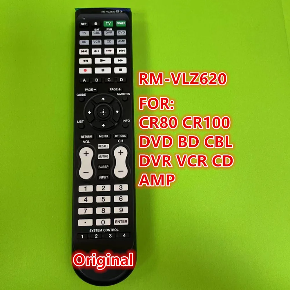 New Original RM-VLZ620  For Sony TV Universal Remote Control ARCAM CR80 CR100 DVD BD CBL DVR VCR CD AMP