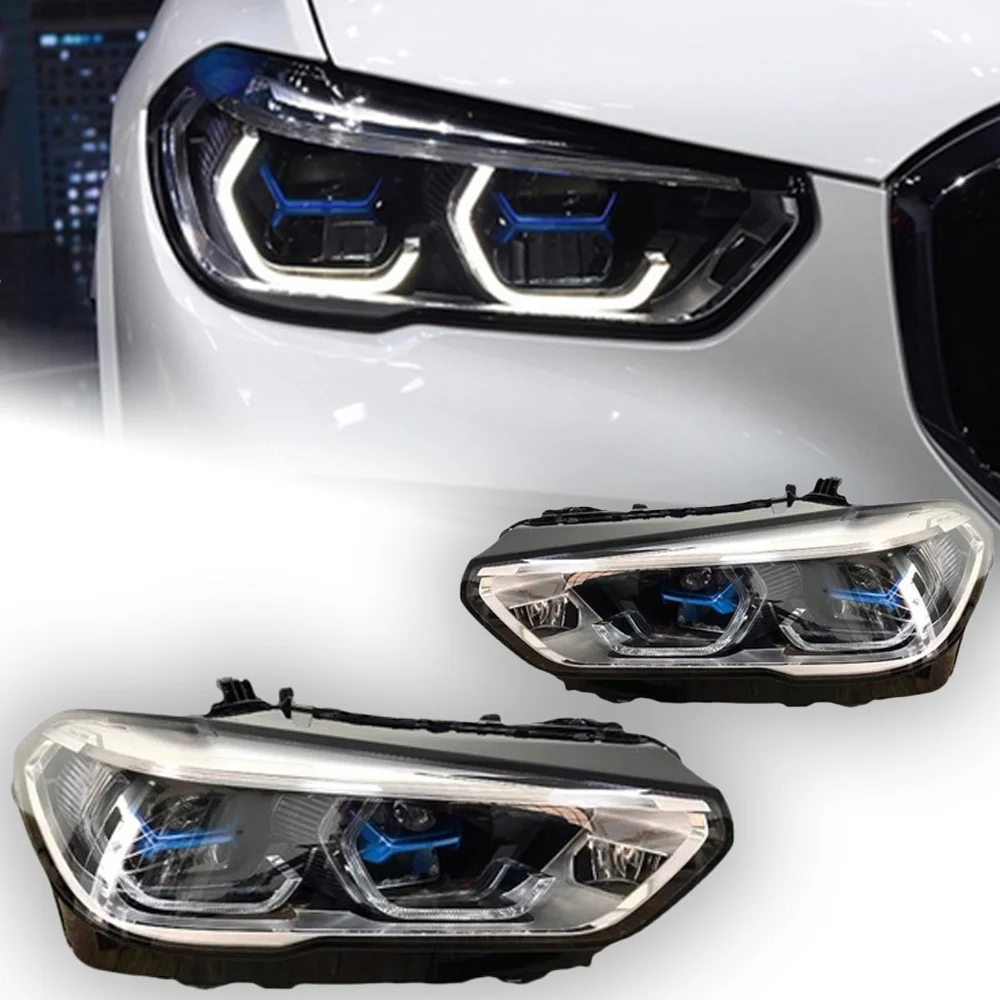 

AKD Car Styling Head Lamp for X5 X6 LED Headlight Projector Lens Oem G05 G06 Signal Automotive Accessories