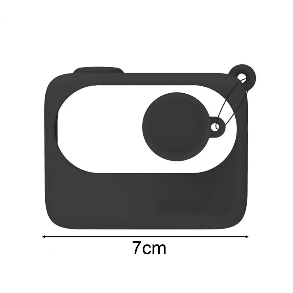 Protective Cover for Camera Lens Silicone Lens Cover for Touch Screen Insta360 Go 3 Silicone Protective Accessories Anti-drop