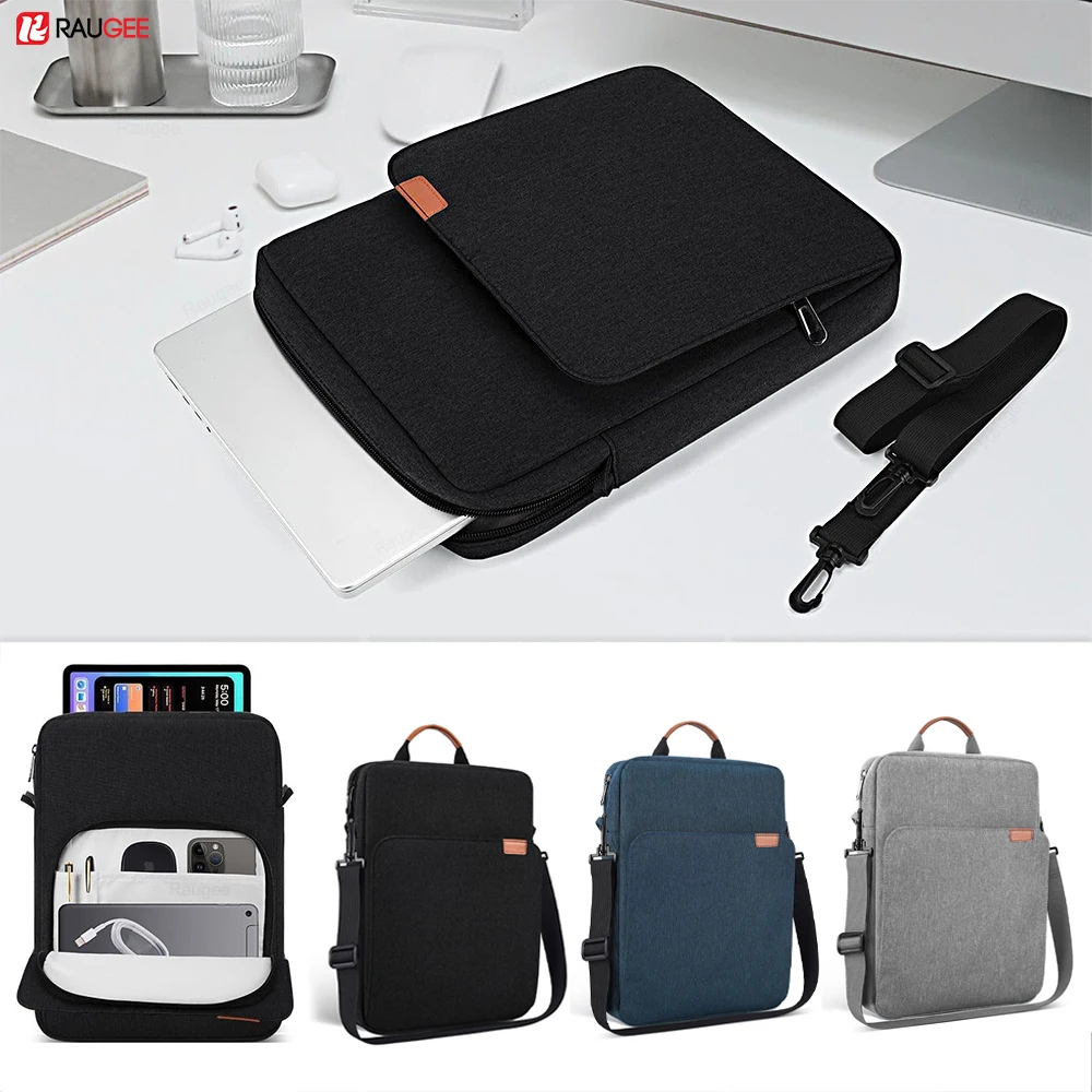 Tablet Bag For iPad Pro 12.9 iPad Air 11 13 2024 Pouch Case For iPad 7 8 9 10th Generation Air 5 4 3 Portable Sleeve Tablet Bag