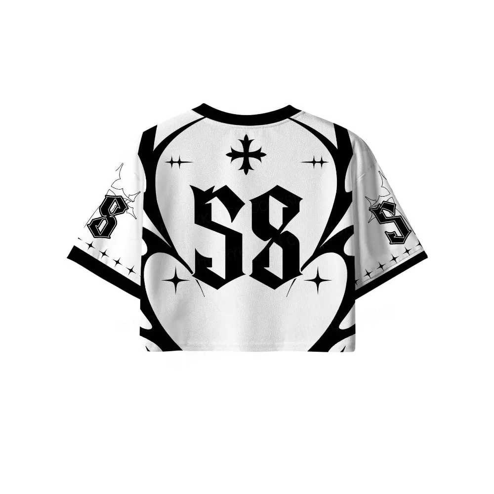 Trendy Y2K Sportswear, Popular Mesh Sportswear, Sport Crop Tops, Soccer Jerseys, Women's and Men's Clothing, Soccer Jerseys image 2
