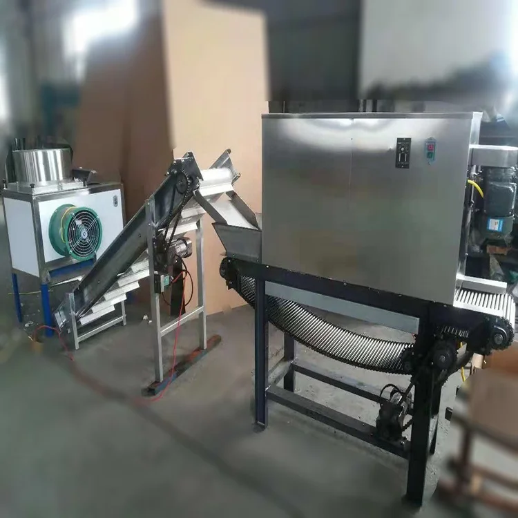 آلة خط إنتاج تقشير الجلد الصناعية الصغيرة والثوم الجاف #3