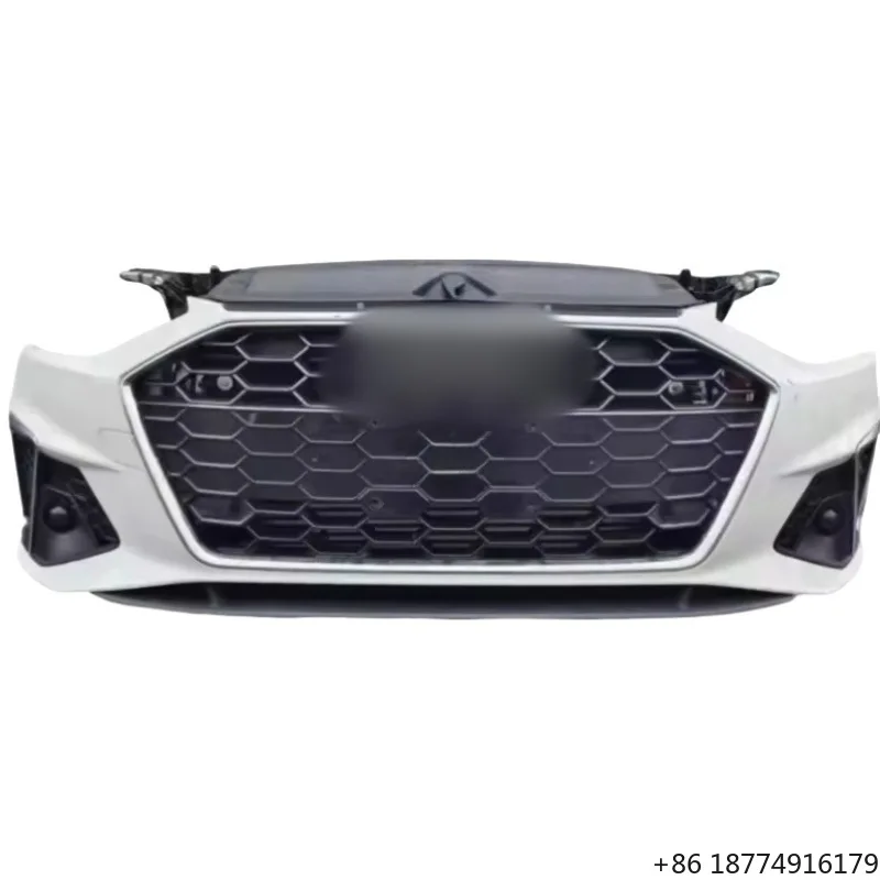 

For A4 B9 Front Bumper Assembly Machine Cover Leaf Board Original Disassembly Parts Original Factory Front Nozzle Set