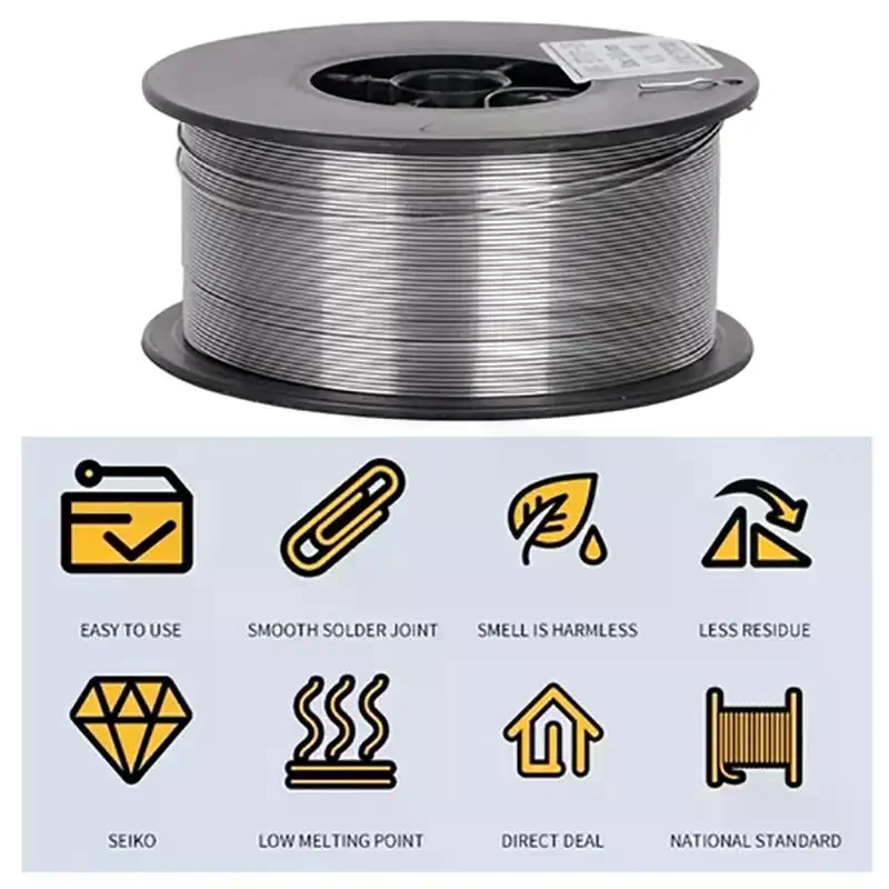 Wire Flux Cored Gasless Welding Wire 0.8mm/1.0mm 1kg Mig Welding Gasless Wire Welding