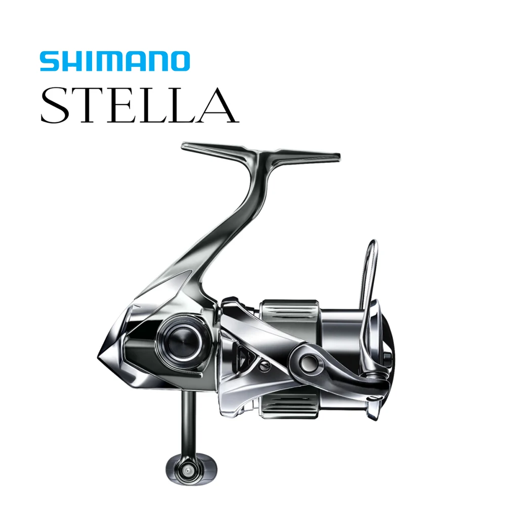 SHIMANO Original 2022 Stella Spinning Fishing Reel Hagane Body/Gear Micromodule Ⅱ Infinity Loop/X Cross Long Stroke Spool S A-RB