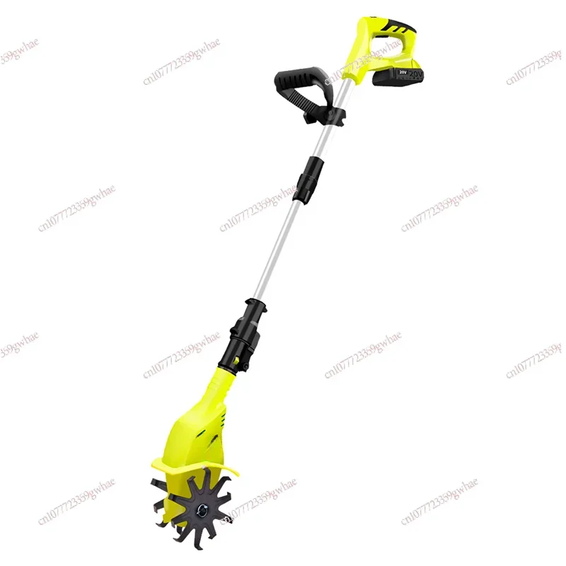 

Wireless lithium battery micro small household electric hoe rotary tiller