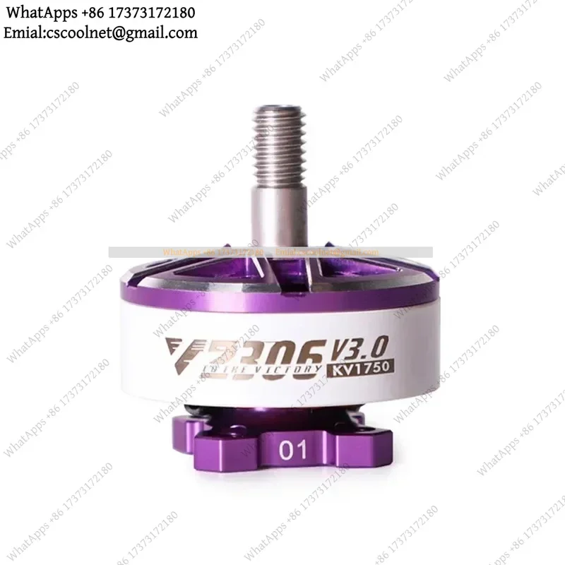 JS02 for  T-MOTOR Velox 2306 V3.0 Brushless Motor — 1750KV / 1950KV / 2550KV for FPV Racing Drone