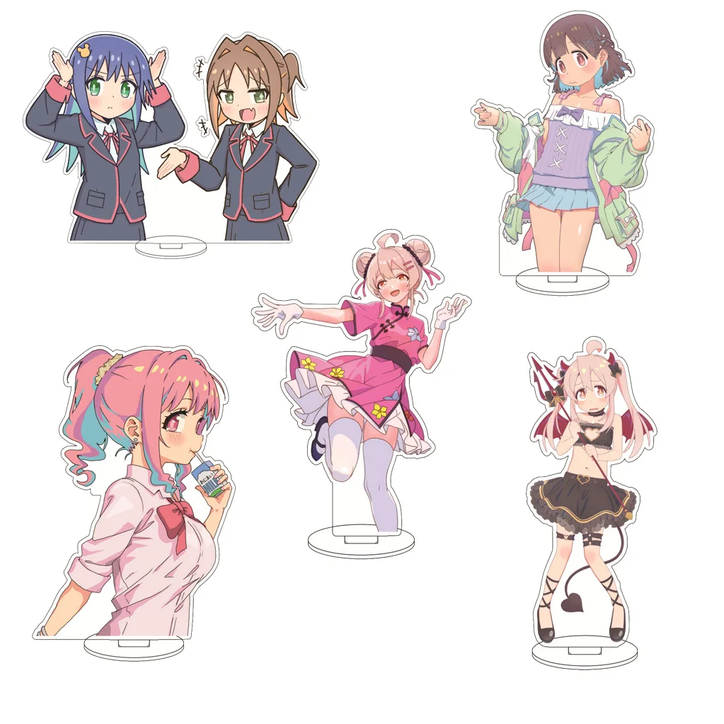 

16CM Anime Onimai Oyama Mahiro Oyama Mihari Hozuki Kaede Hozuki Momiji Cos Acrylic Figure Stand Ornaments Chirstmas Gifts