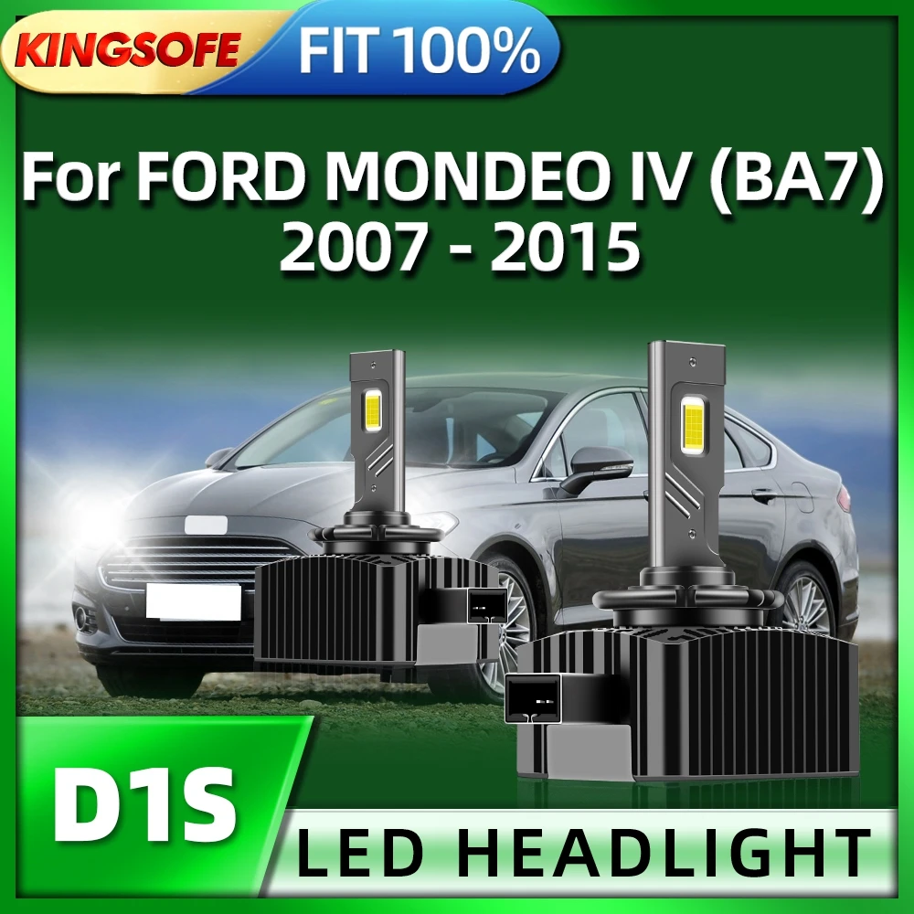 Roadsun D1S LED Headlight 30000LM High Bright 110W For FORD MONDEO IV (BA7) 2007 2008 2009 2010 2011 2012 2013 2014 2015