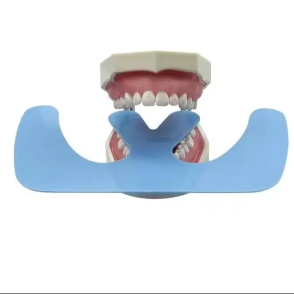 

12Pcs Dental Occlusal Plane Plate Maxillary Casting Jaw Fox Mouth Guard Plastic