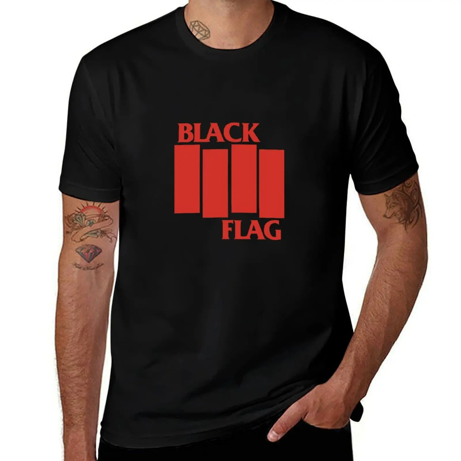 

Black Flag Logo T-Shirt Anime t-shirt custom t-shirts shirts graphic tee designer shirts shirts men graphic