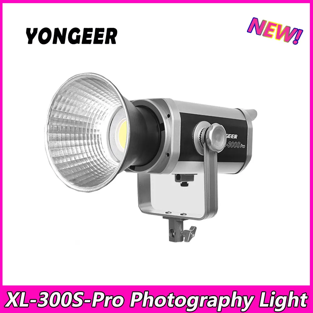 

YONGEER XL-300S-Pro 300W Video Light 2700K-6500K 12 Lights Effect Modes Photography Lighting For Photographic Studio Live Stream