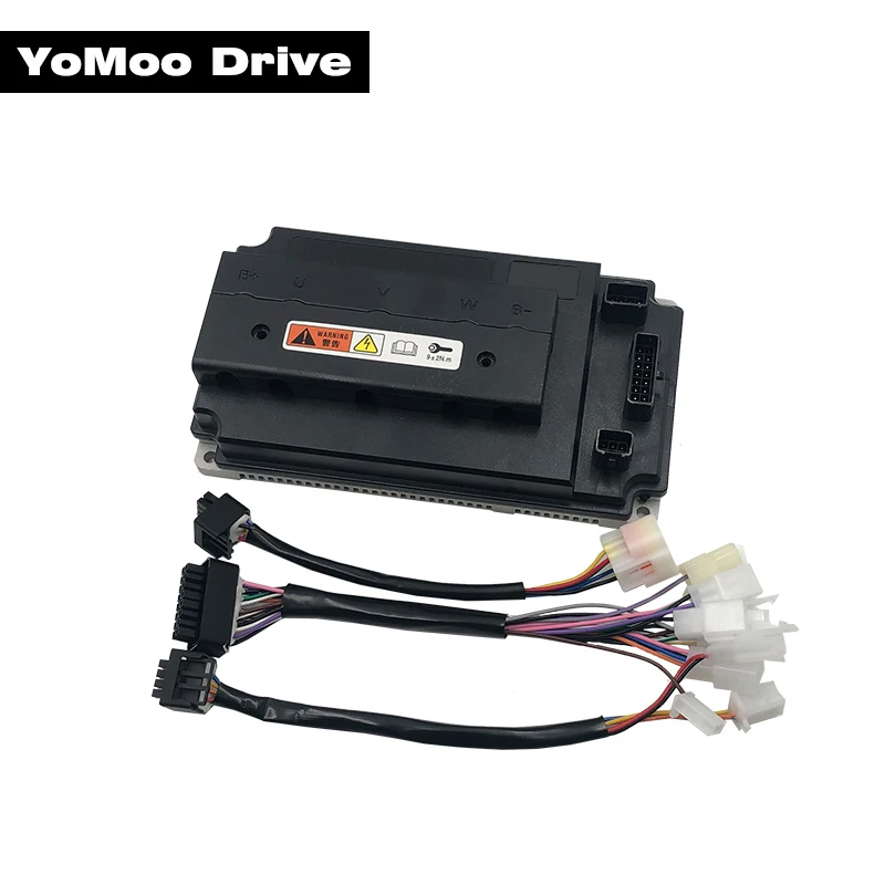 VOTOL EM70 70A Peak 230A 1KW 2KW BLDC Sine Wave Controller For In-Wheel Hub Spoke Mid-Drive Electric Motor