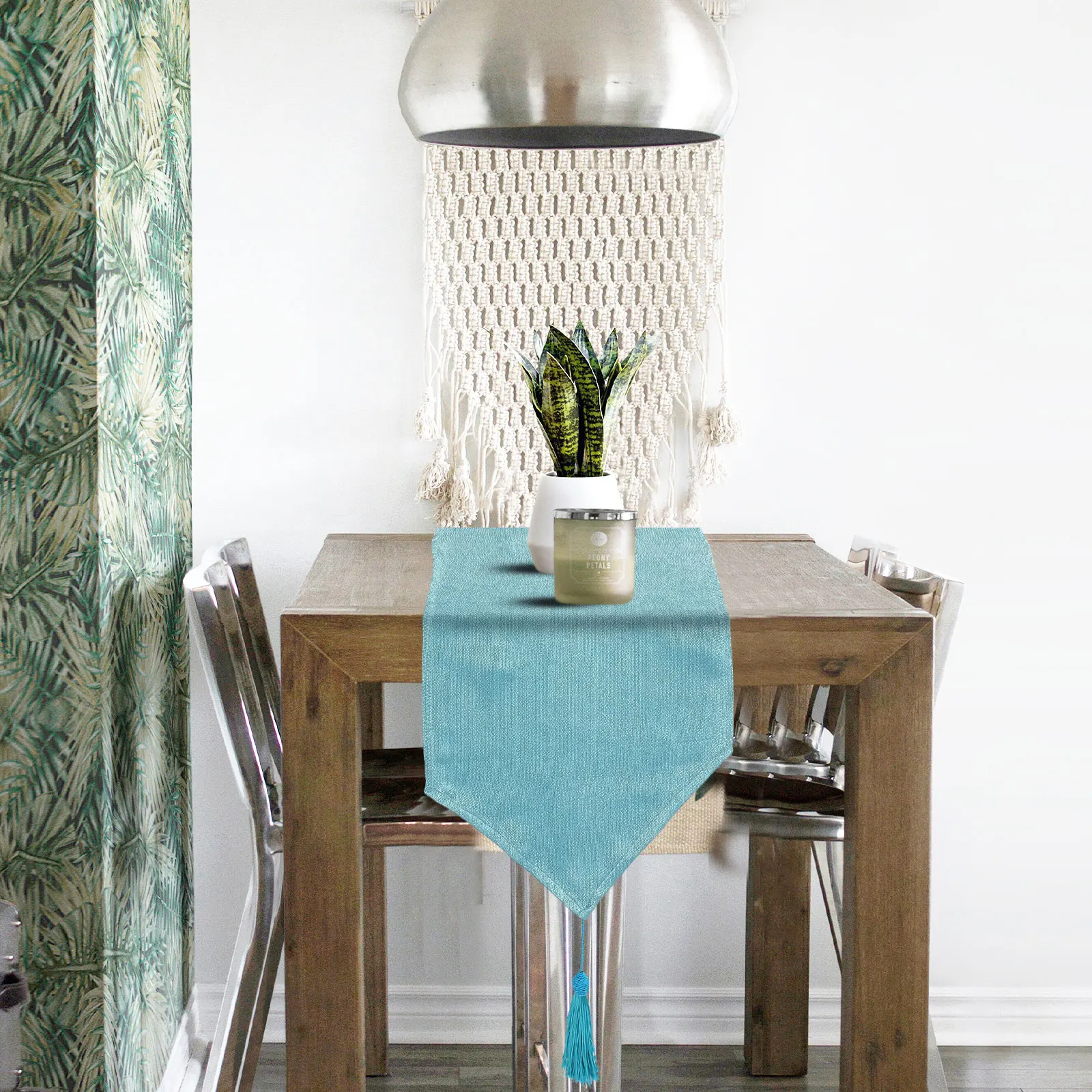 

Cotton Linen Table Runner for Dining Party Wedding Decorative Tablecloth Rustic Farmhouse Style Simple Chair Table Decoration