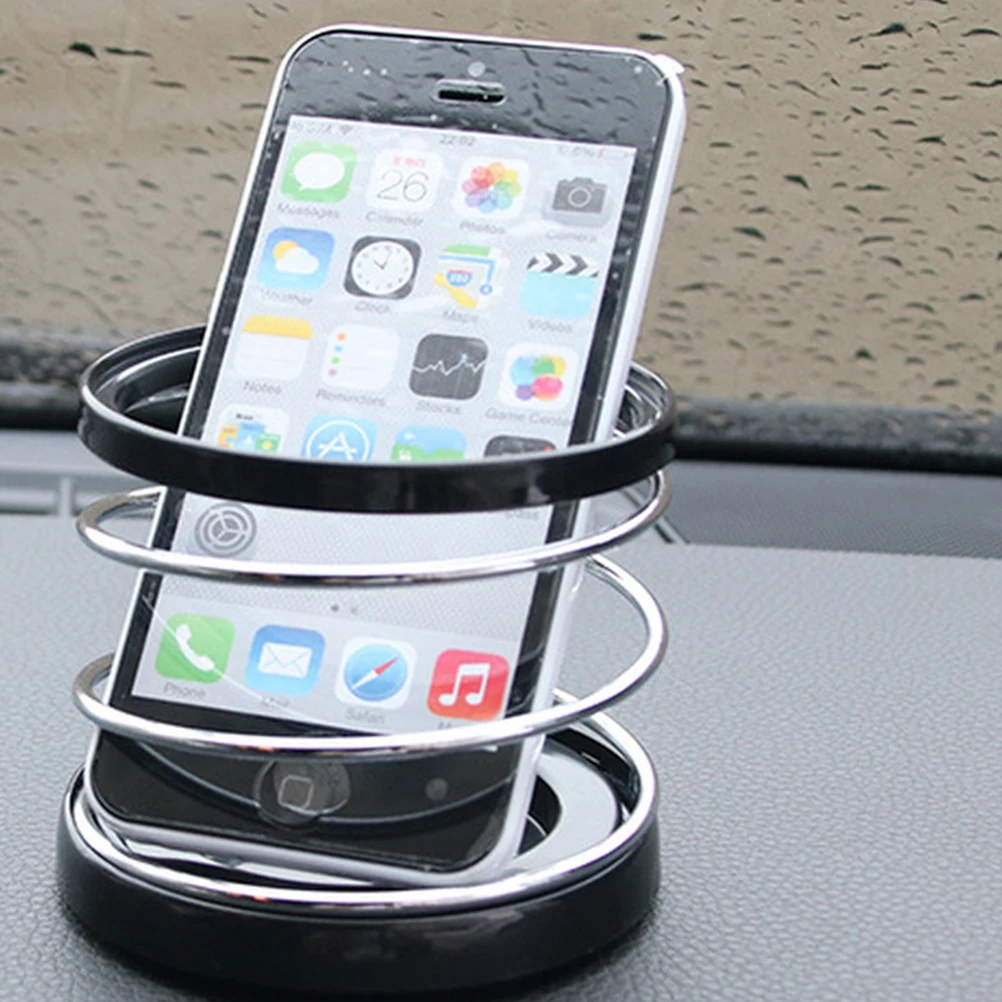 

2pcs Car Cup Holder Spring Mounted Black Drink Accessories Lightweight Portable Storage Solution Vehicle Models