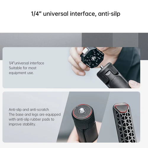 Imagen 2 del producto Ulanzi FALCAM TreeRoot para DJI Ronin soporte estabilizador de trípode con montaje de liberación rápida F38 Mini trípodes de escritorio para lámpara y cámara