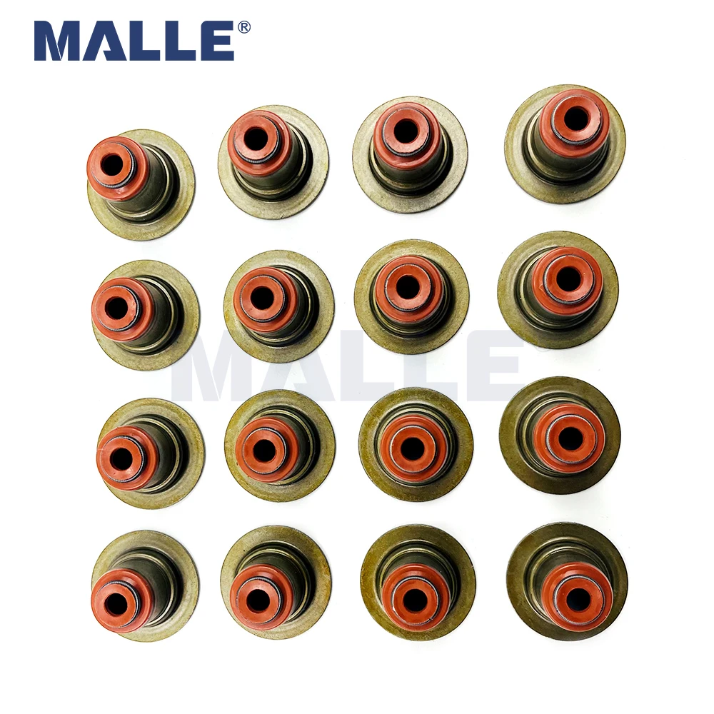 Valve Stem Oil Seal Kit For Buick L91 Excelle 1.6 Chevrolet Aveo Lanos KALOS Hatchback T200 1.6 LACETTI Car Accessories 96353035