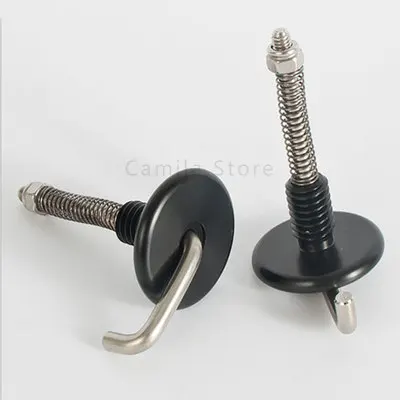 UNC-trípode de gravedad de Metal con resorte de interfaz 3/8, gancho para trípode, columna central, accesorios de fotografía para cámara