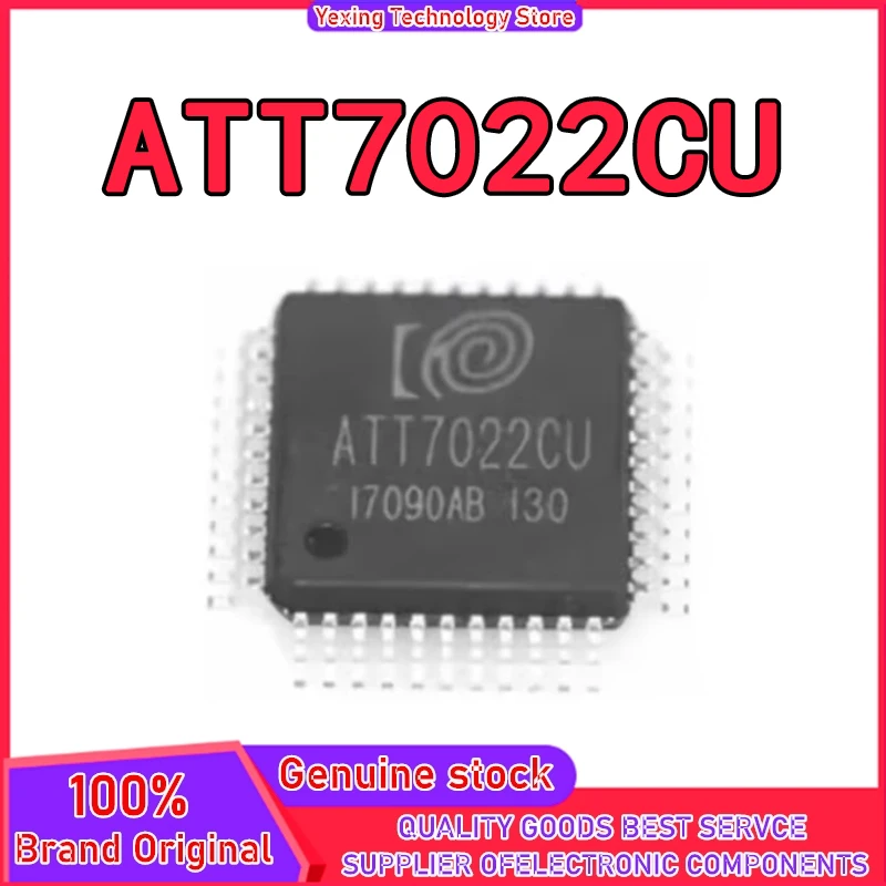 جديد الأصلي ATT7022CU ATT7022C ATT7022 ATT702 ATT70 ATT IC رقاقة QFP-44 في المخزون