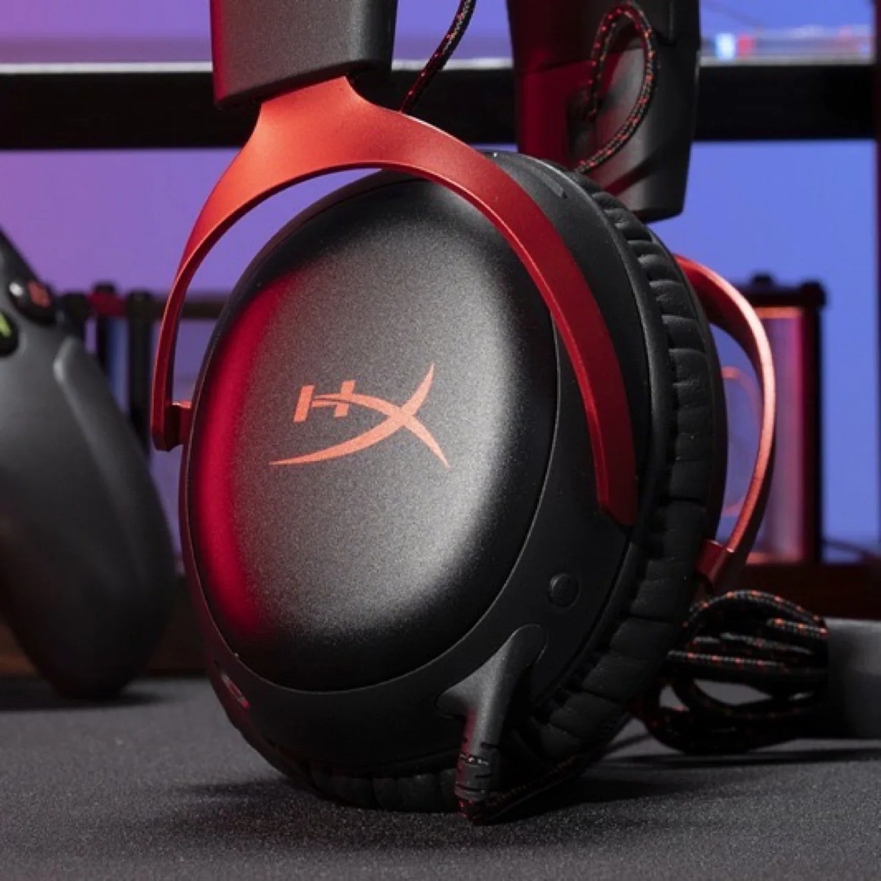 سماعات رأس HyperX CLOUD III Extreme Wireless Hurricane 3 للألعاب متوافقة مع سماعة Kingston الأصلية