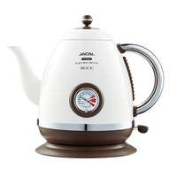 1.5L Electric Kettle 1500W Fast Heating Teapot Boiling Coffee Pot Thermo Pot 304 Stainless Steel Kettle with Thermometer 220V