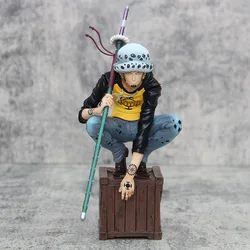 Figure di un pezzo da 21cm Trafalgar D. Water Law Action Figures Anime Pvc Model Statue ornamenten Collection decorazione giocattoli regali